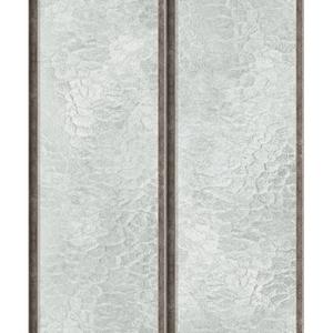 Brushed steel vertical loft windows image