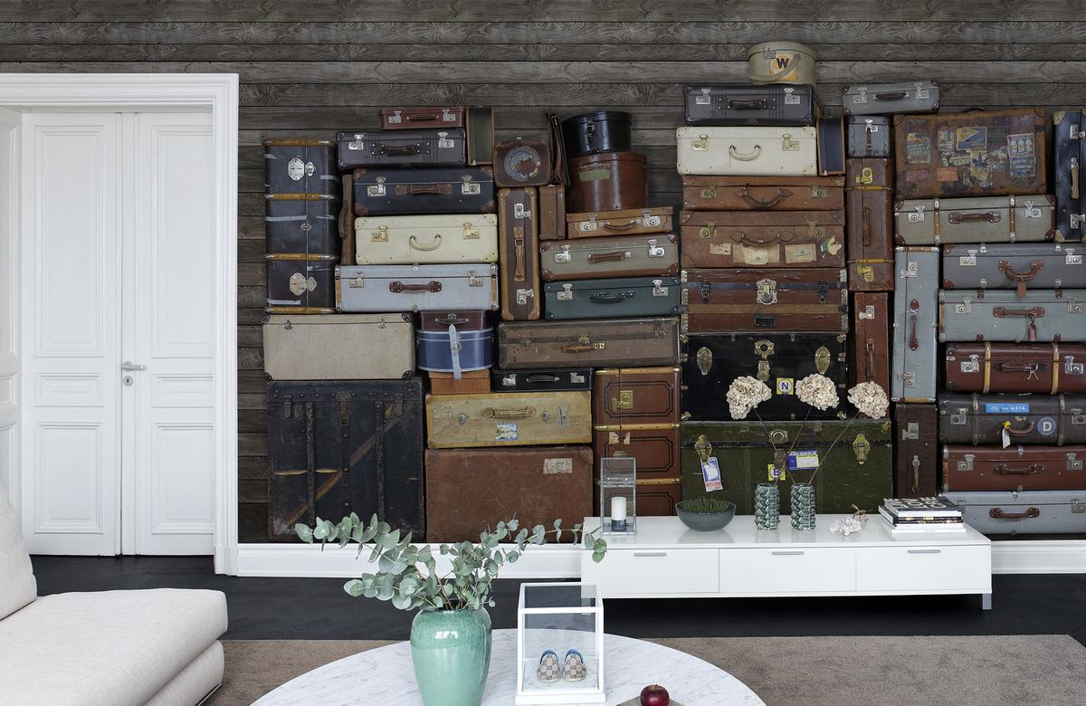 Stacked Suitcases image