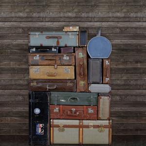 Stacked Suitcases - Pile image