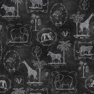 Animal Party - Blackboard image