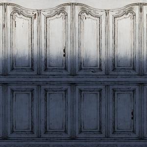 Parisian Panels - Dip Dye Blue image