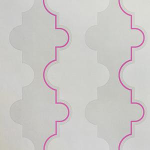 Jigsaw Stripe - Pink image
