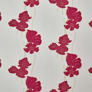Poppy Fields - Red / Gold image