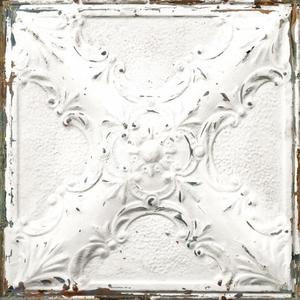 Antique white tin tiles image