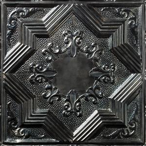 Antique carbon tin tiles image