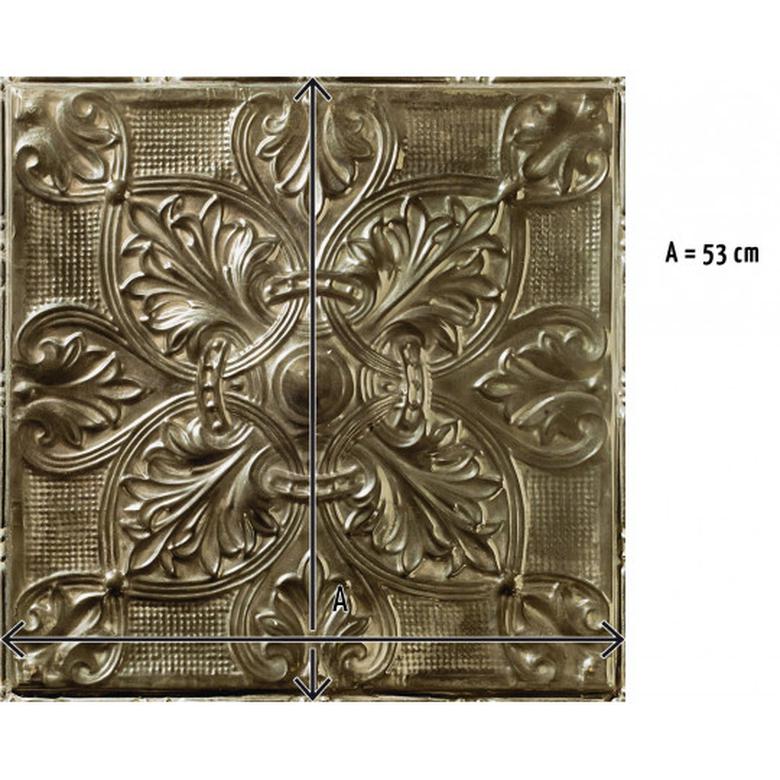 Antique bronze tin tiles image