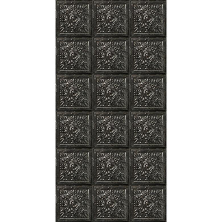 Antique carbon tin tiles image