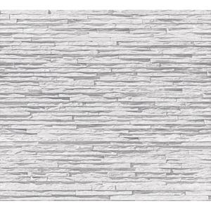 Grayish white basalt layers image