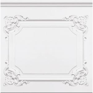 Greyish white Louis XV panelling image