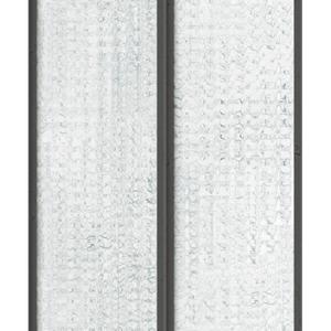 Black steel vertical loft windows image