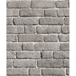 Ash grey old bricks image