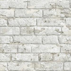 Antique Painted Bricks - White image