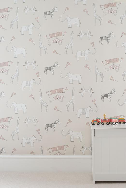 Merry Go Circus - Cream & Pink image