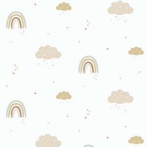 Rainbows - Mustard/Rose image