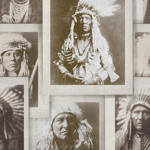 Indian Chiefs - Sepia image