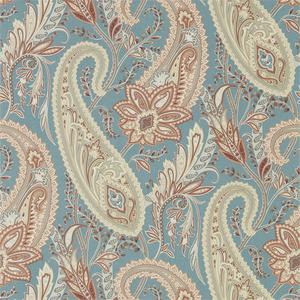 Cashmere Paisley - Teal / Spice image