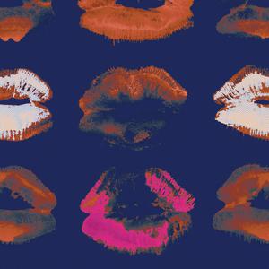 Neon Kiss - Indigo image