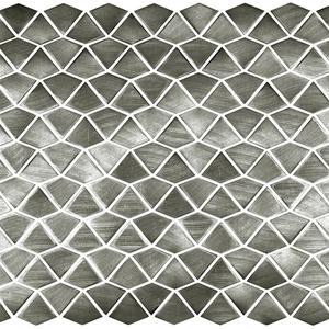 Aluminium Diamond 28 - Cromo Mosaic image