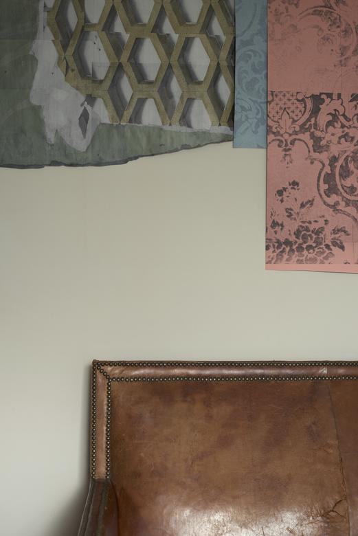 Faded Damask Collage - (4 Pieces) image
