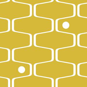 Net And Ball - Mustard image