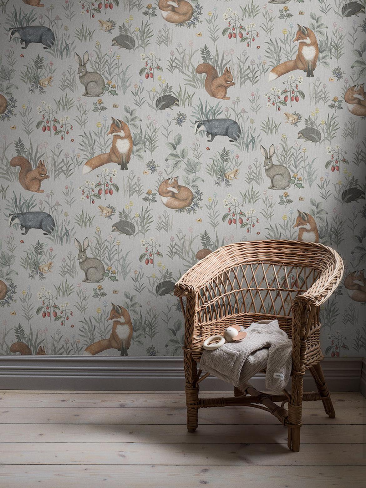 Forest Friends Mural | Wallpaper NZ | Borås Tapeter | Artisan