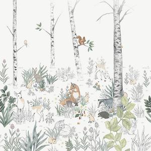 Magic Forest Mural - Multi image