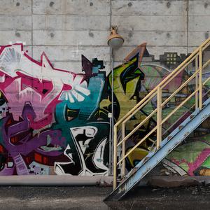 Stairway Graffiti image