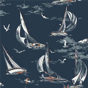 Sailboats - Navy image