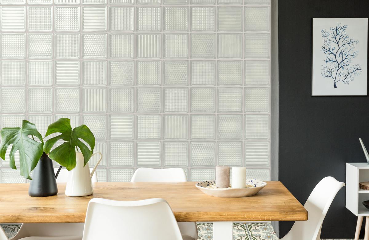 Glass - White Brick image