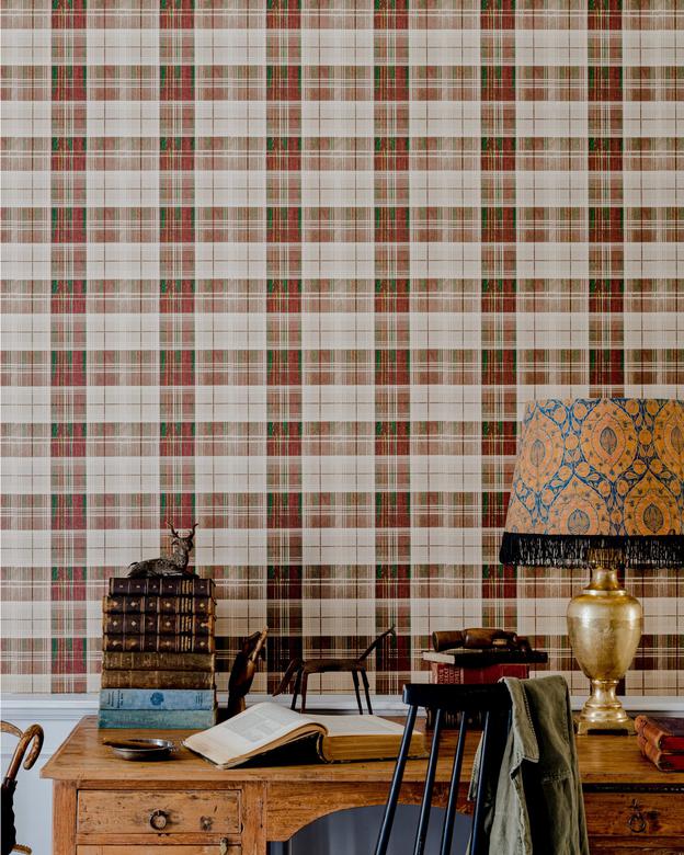 Countryside Plaid - Leather image