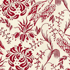 Folk Embroidery - Crimson image